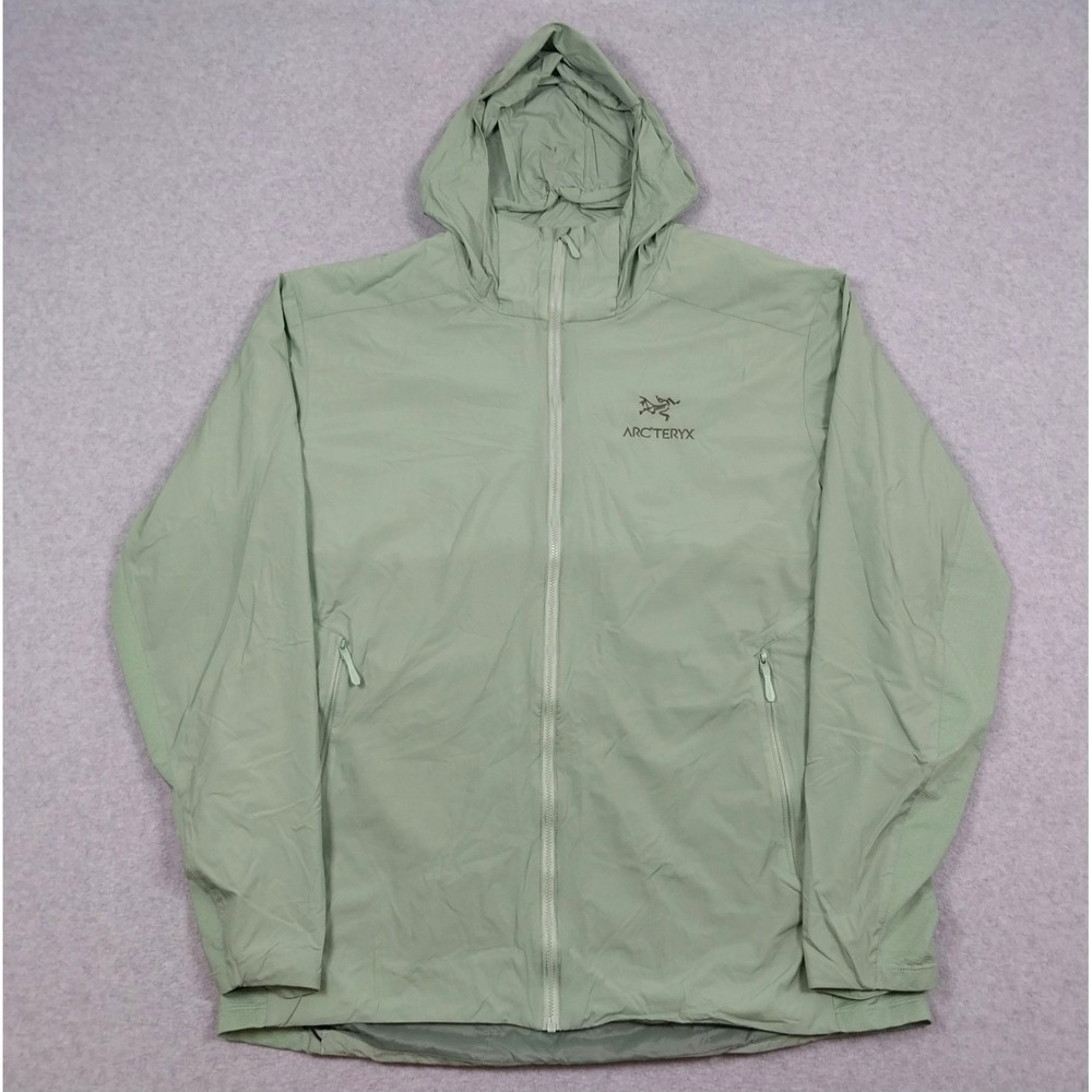 Arc'teryx Jacket Mens XL Green Atom SL Hoody Insulated Hiking Windbreaker 26889